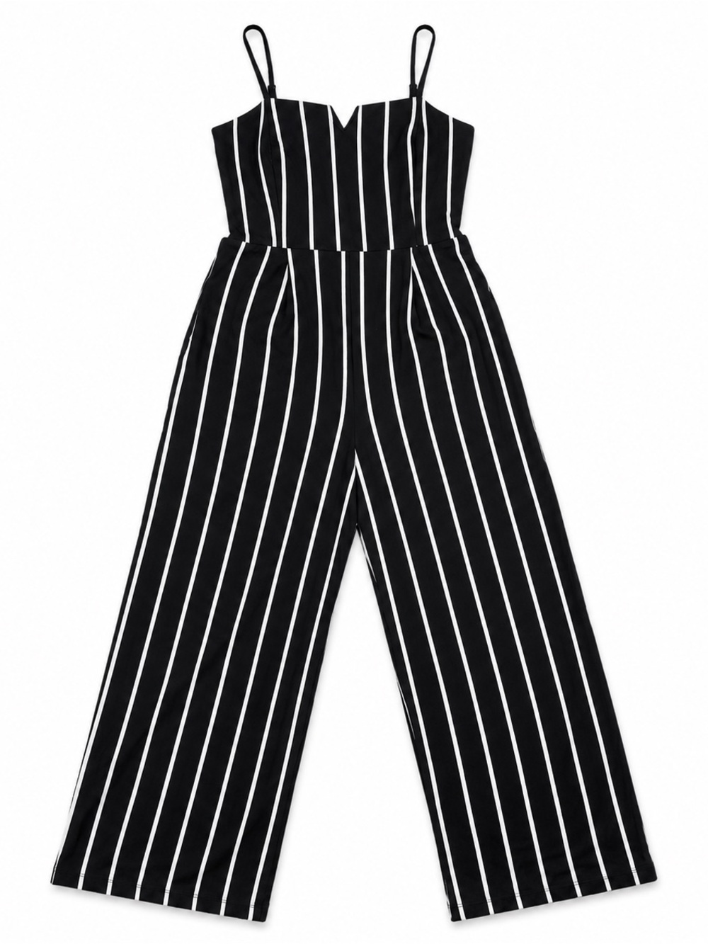 Bershka women’s jumpsuit, stripes jumpsuit
